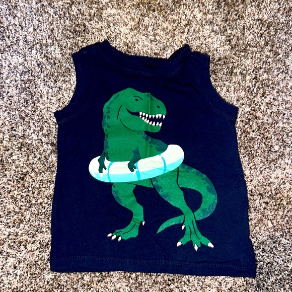 Old Navy T Rex Tank Top Size 2T Great Condition - Picture 1 of 5